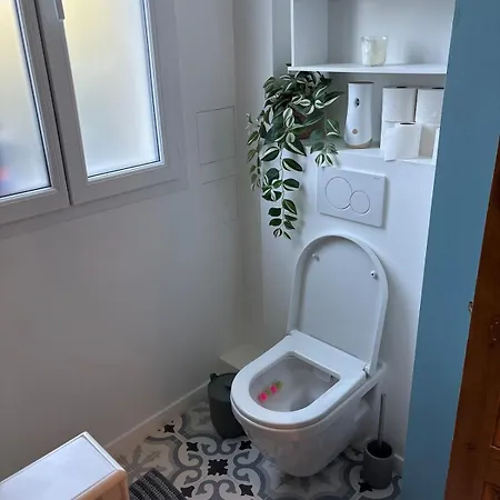 Apartment Renovated F3 Parking Clim Mont Boron Nice